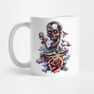 Zombie Sailor, Zombie Apocalypse, Scary, Halloween Mug